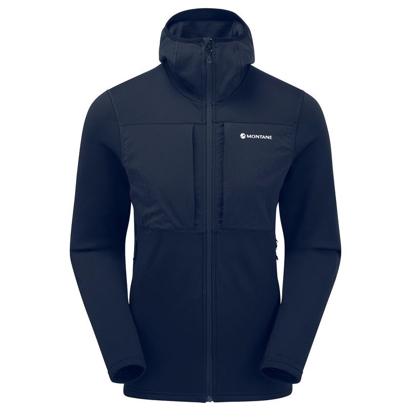 Montane Fury XT Met Capuchon Fleece Jassen Heren Donkerblauw | SWA7089TN