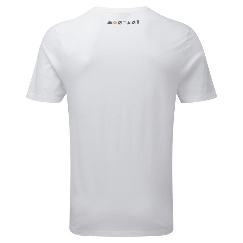 Montane Geometry T-shirts Heren Wit | UZB9838WC