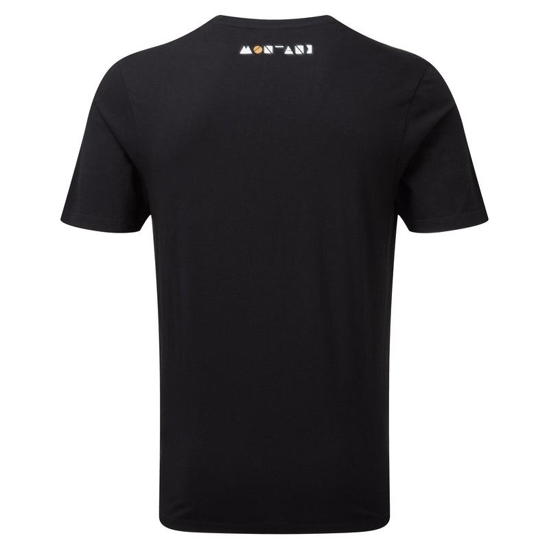 Montane Geometry T-shirts Heren Zwart | UOE316EU