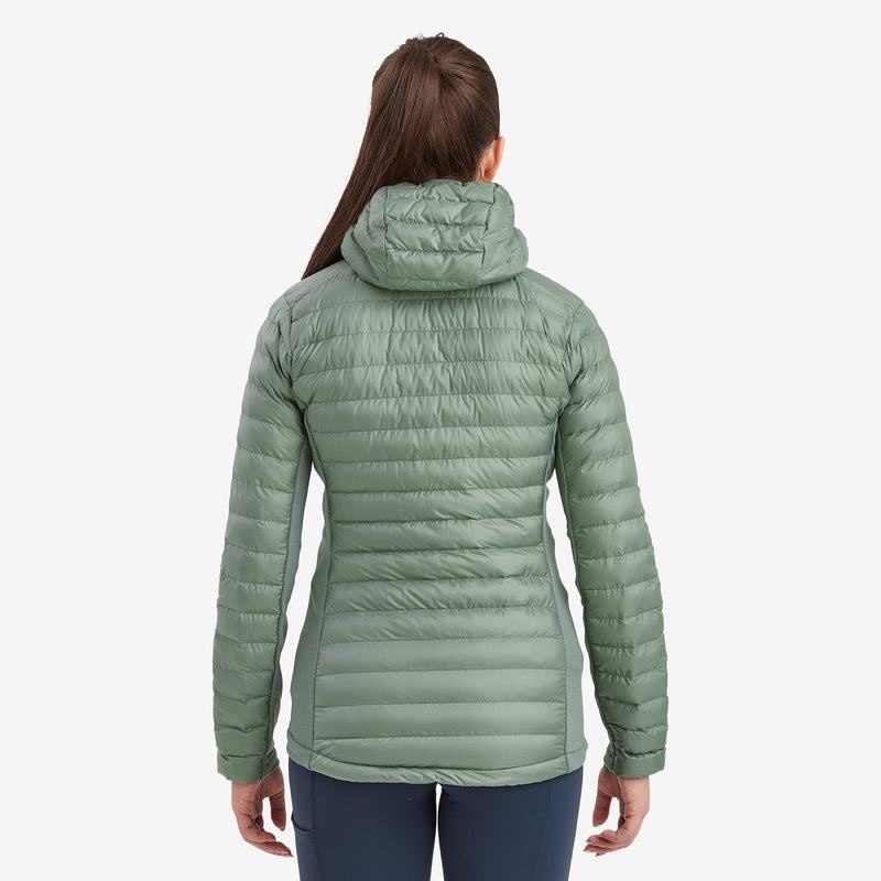 Montane Icarus Lite Met Capuchon Jassen Dames Grijs Groen | BYI88100BO