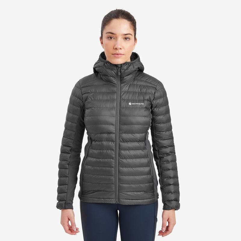 Montane Icarus Lite Met Capuchon Jassen Dames Donkergrijs | AKS4189DT