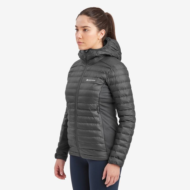 Montane Icarus Lite Met Capuchon Jassen Dames Donkergrijs | AKS4189DT