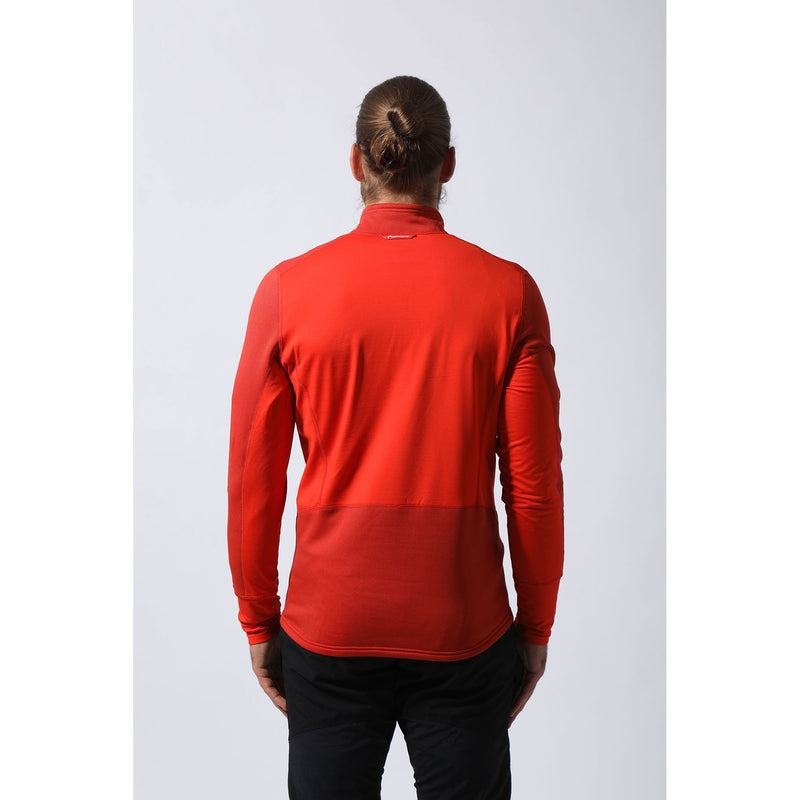 Montane Iridium Hybride Pull-On Fleece Jassen Heren Oranje | ZIF439SR