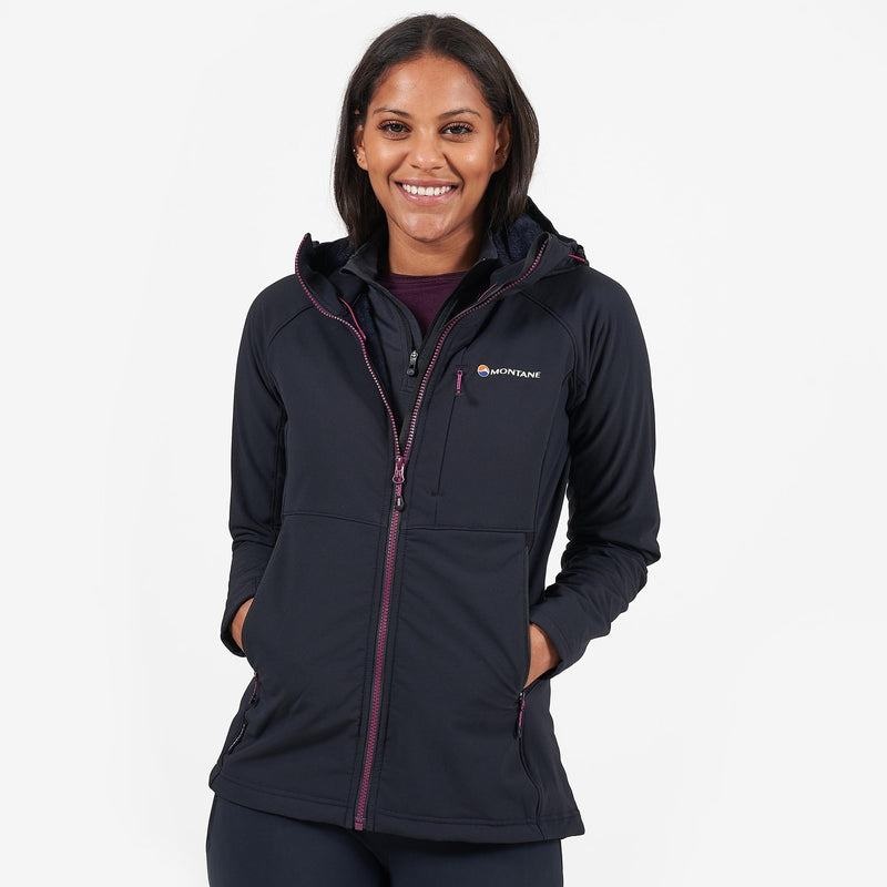 Montane Krypton Softshell Jas Dames Zwart | ZTA7758VF