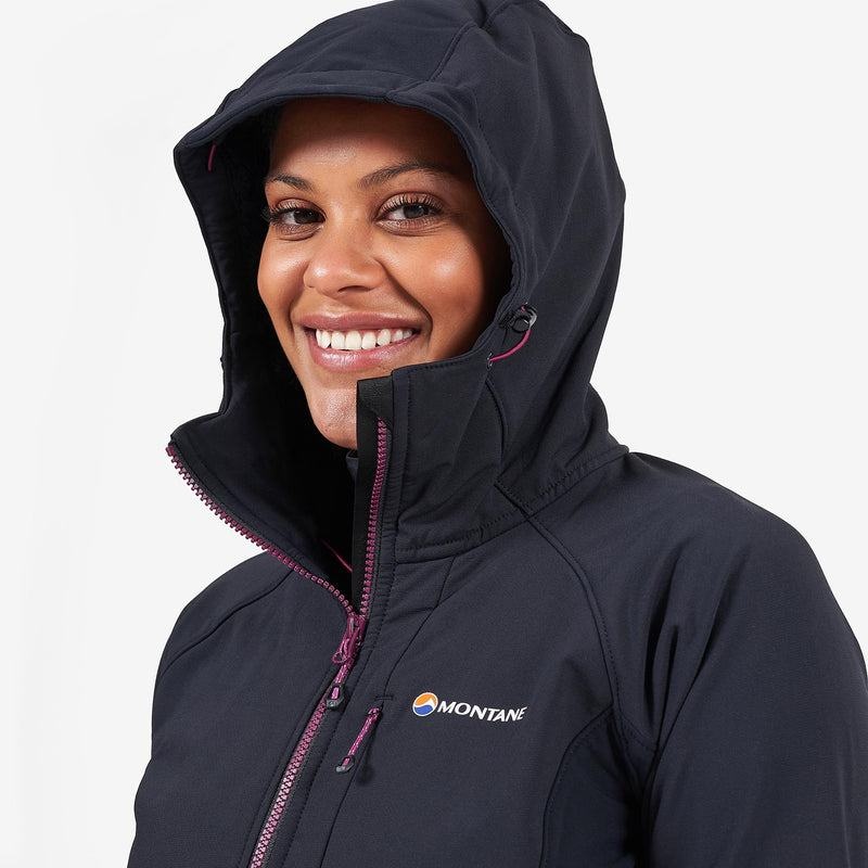 Montane Krypton Softshell Jas Dames Zwart | ZTA7758VF