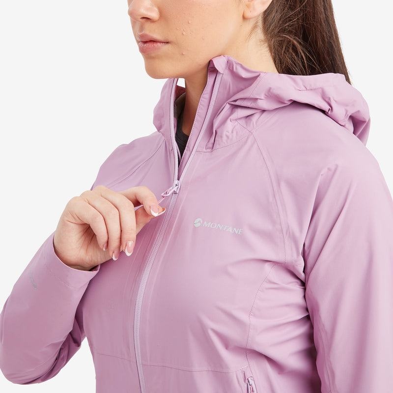 Montane Minimus Lite Waterdichte Jas Dames Grijs Paars | HKU9047NZ