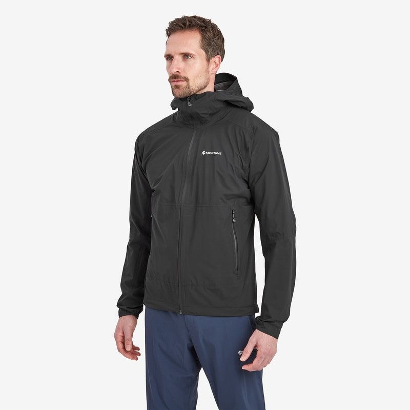 Montane Minimus Lite Waterdichte Jas Heren Zwart | DEU2731NB