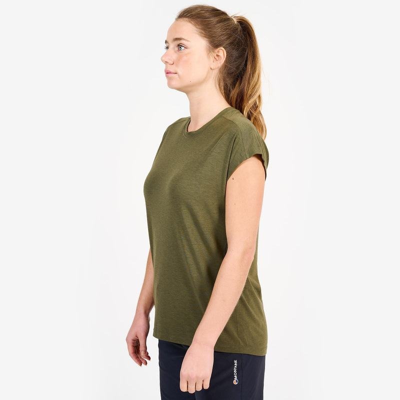 Montane Mira T-shirts Dames Donkergroen | LRA6157FD