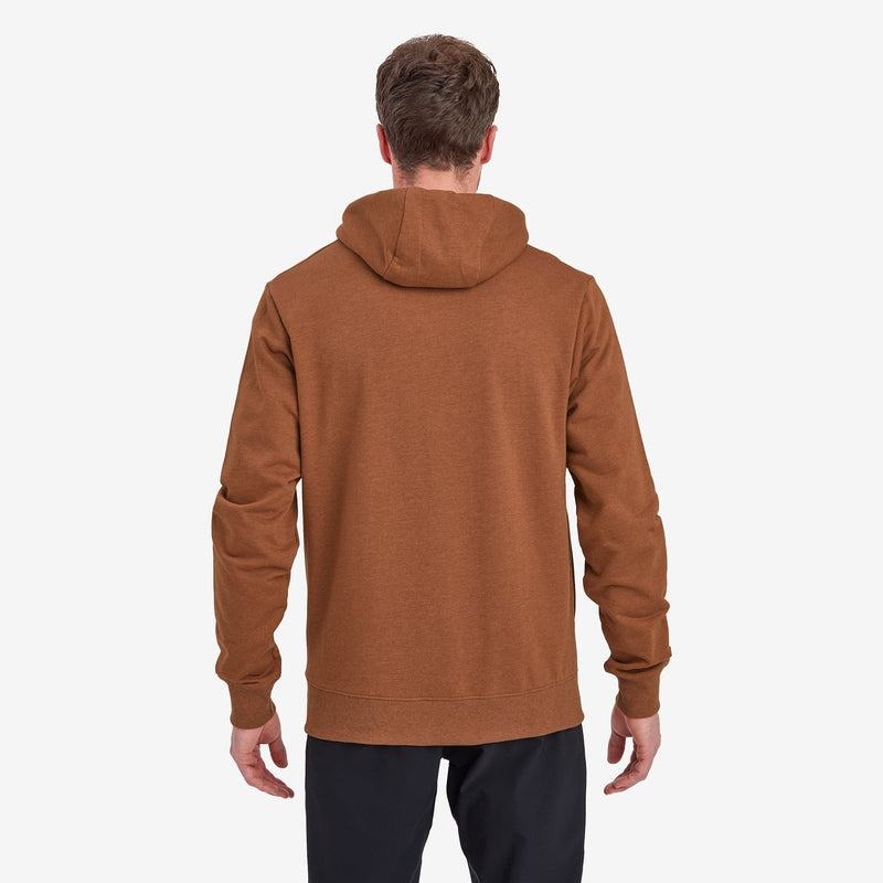 Montane Mono Logo Hoodie Heren Donkeroranje | UGR7565AA