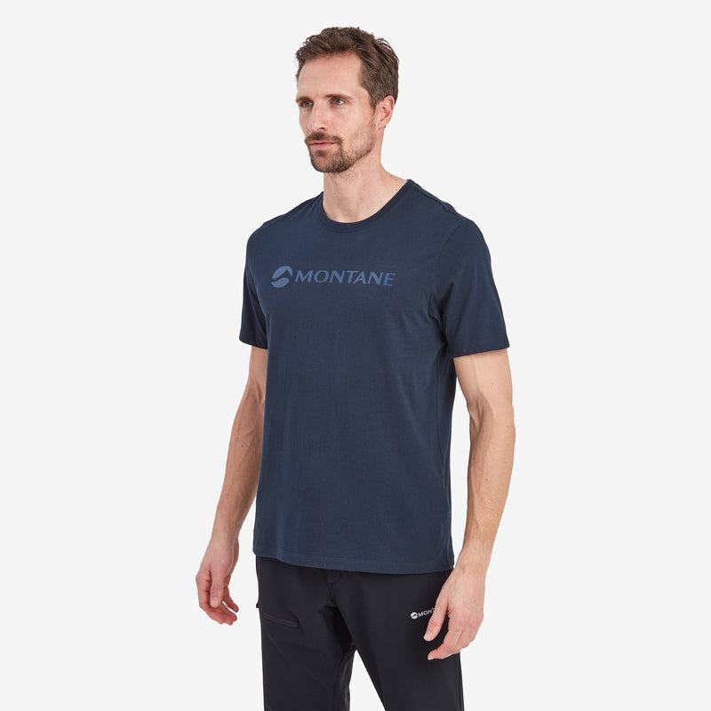 Montane Mono Logo T-shirts Heren Donkerblauw | HTC3826TW