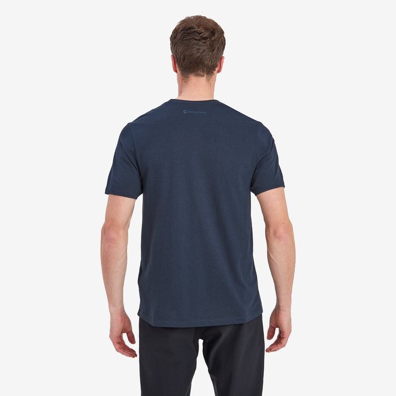 Montane Mono Logo T-shirts Heren Donkerblauw | HTC3826TW