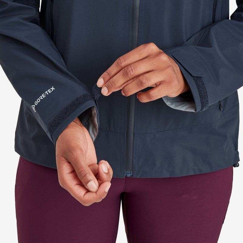 Montane Phase Lite Waterdichte Jas Dames Donkerblauw | AMR5536KK