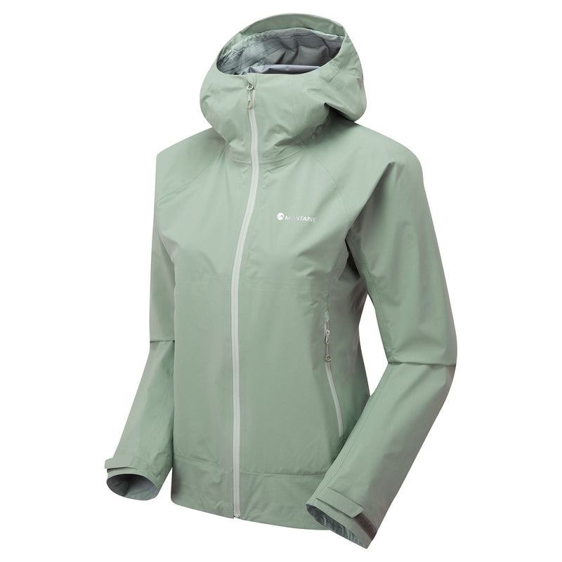 Montane Phase Lite Waterdichte Jas Dames Grijs Groen | NJJ8582OB