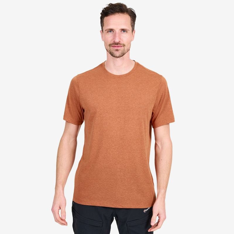 Montane Phase T-shirts Heren Donkeroranje | FKV1914SS