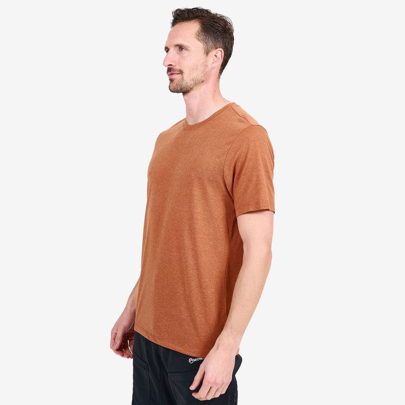 Montane Phase T-shirts Heren Donkeroranje | FKV1914SS