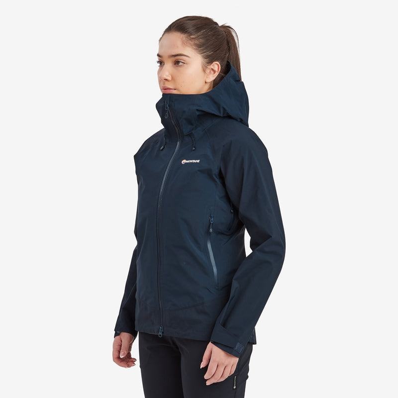 Montane Phase XPD Waterdichte Jas Dames Donkerblauw | NCK7662DK