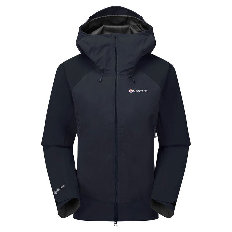 Montane Phase XPD Waterdichte Jas Dames Donkerblauw | NCK7662DK