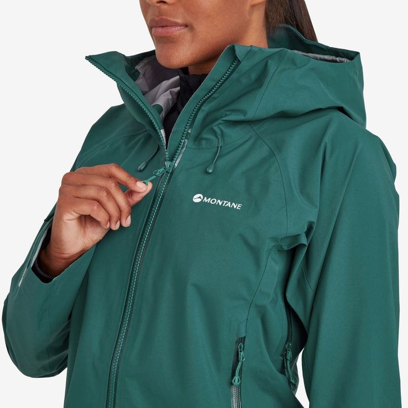 Montane Phase XT Waterdichte Jas Dames Donkergroen | NNR9285BF