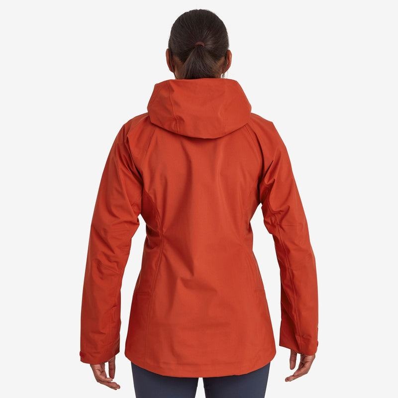 Montane Phase XT Waterdichte Jas Dames Oranje Rood | EGA6669DA