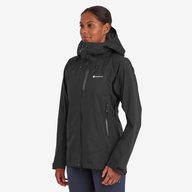 Montane Phase XT Waterdichte Jas Dames Zwart | PAA9168GT