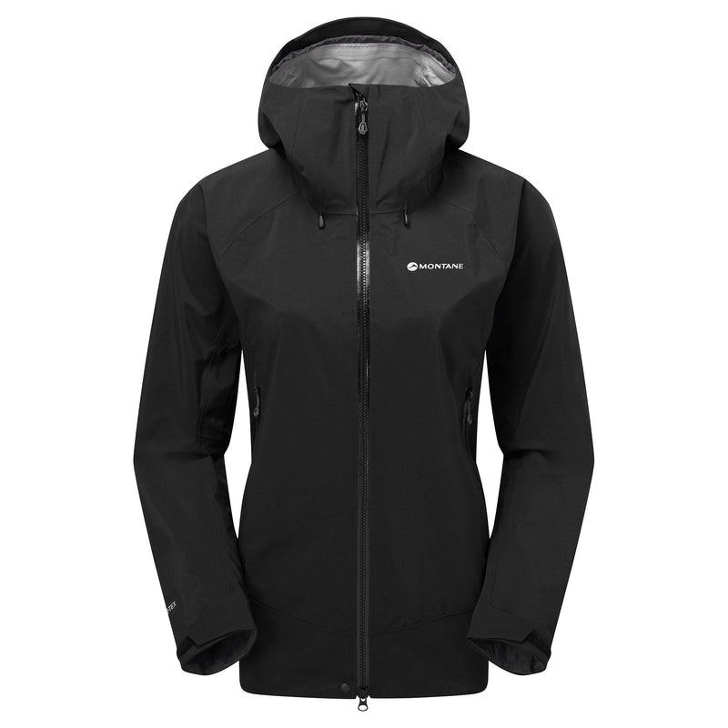 Montane Phase XT Waterdichte Jas Dames Zwart | PAA9168GT