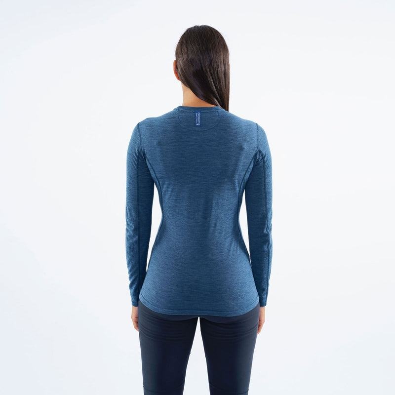 Montane Primino 140 Long Sleeve T-shirts Dames Donkerblauw Blauw | NNA4250MT