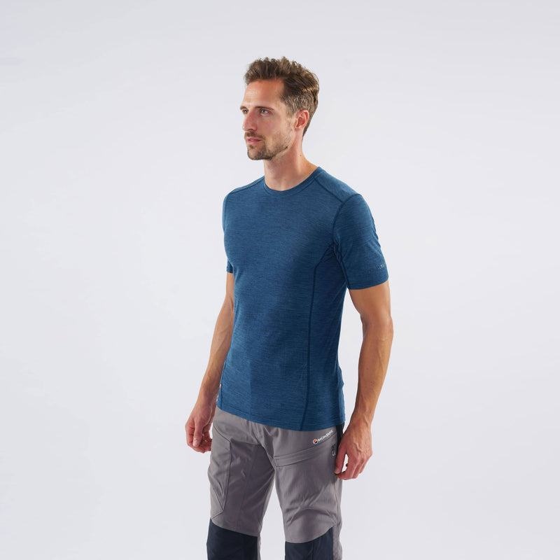 Montane Primino 140 T-shirts Heren Donkerblauw Blauw | QDE9419IN