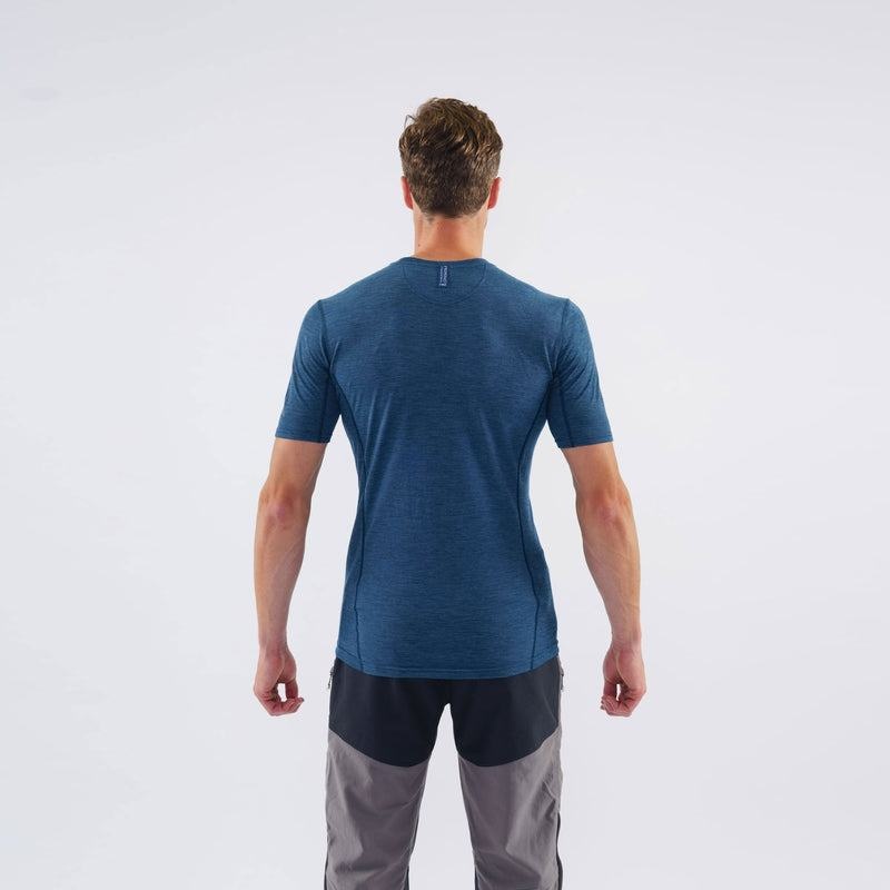 Montane Primino 140 T-shirts Heren Donkerblauw Blauw | QDE9419IN