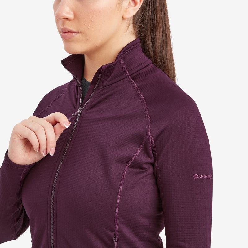 Montane Protium Fleece Jassen Dames Paars | VIG8668KA