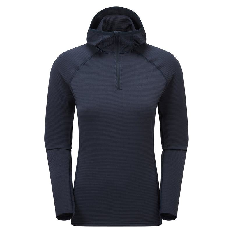 Montane Protium Lite Met Capuchon Pull On Vlies Dames Donkerblauw | CVE3163IQ