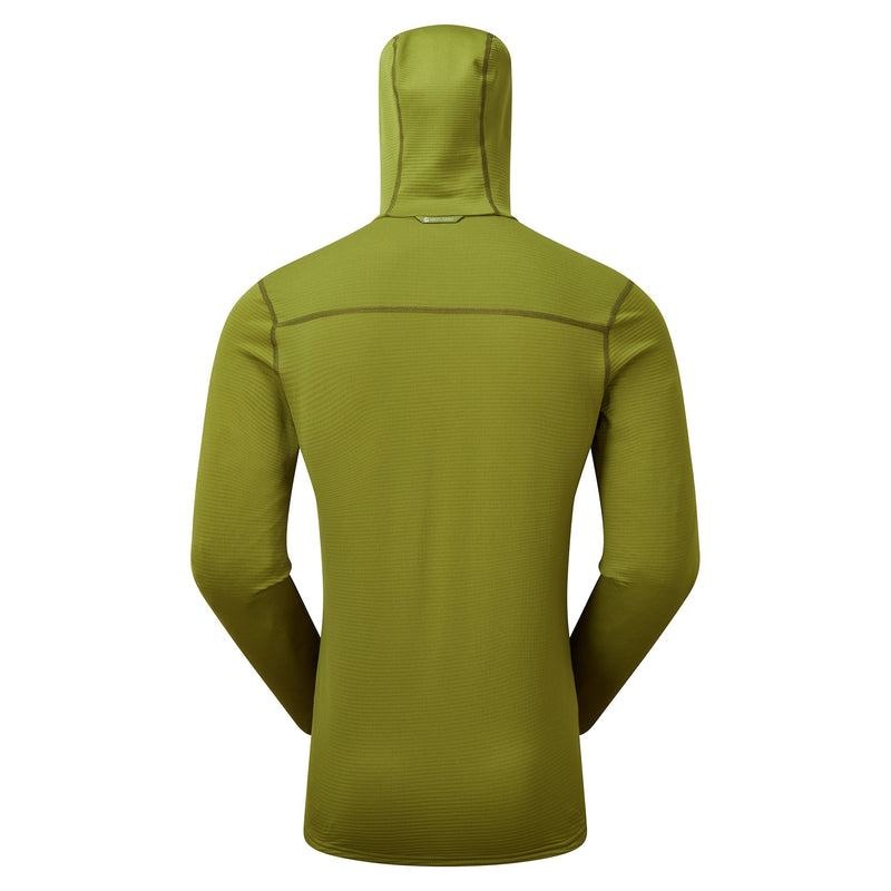 Montane Protium Lite Met Capuchon Pull On Vlies Heren Groen | FGC8982FY