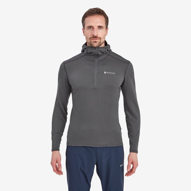 Montane Protium Lite Met Capuchon Pull On Vlies Heren Donkergrijs | LYE3931FF