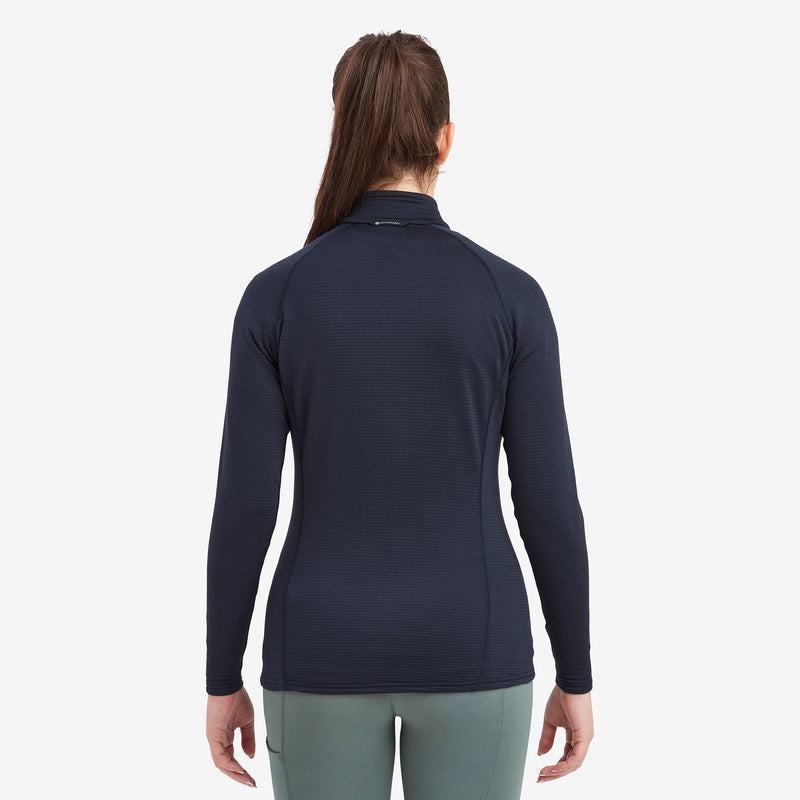 Montane Protium Lite Pull On Vlies Dames Donkerblauw | IHJ7575EK