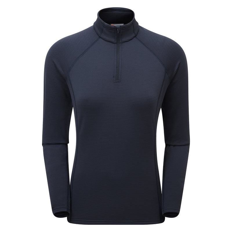 Montane Protium Lite Pull On Vlies Dames Donkerblauw | IHJ7575EK