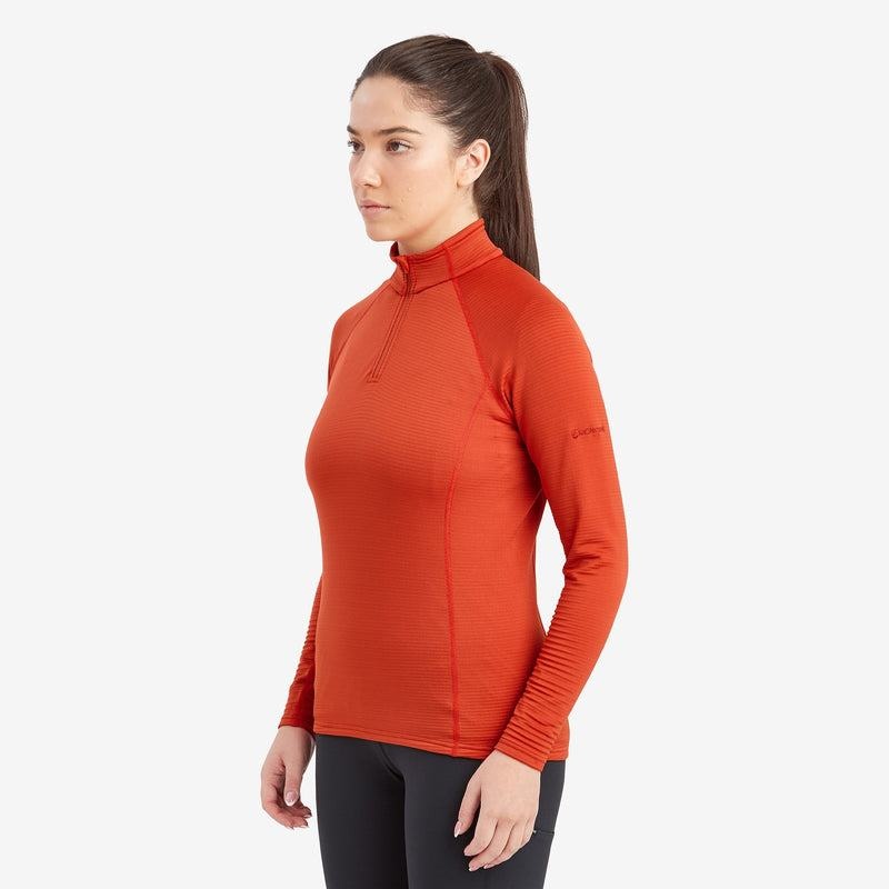 Montane Protium Lite Pull On Vlies Dames Oranje Rood | LIF8396XU