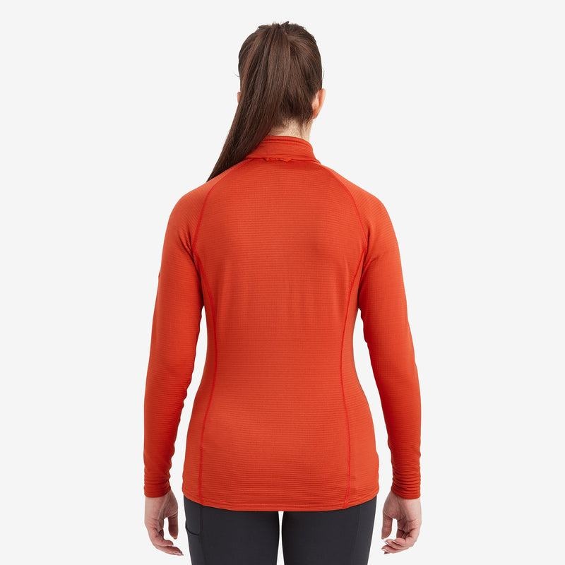 Montane Protium Lite Pull On Vlies Dames Oranje Rood | LIF8396XU