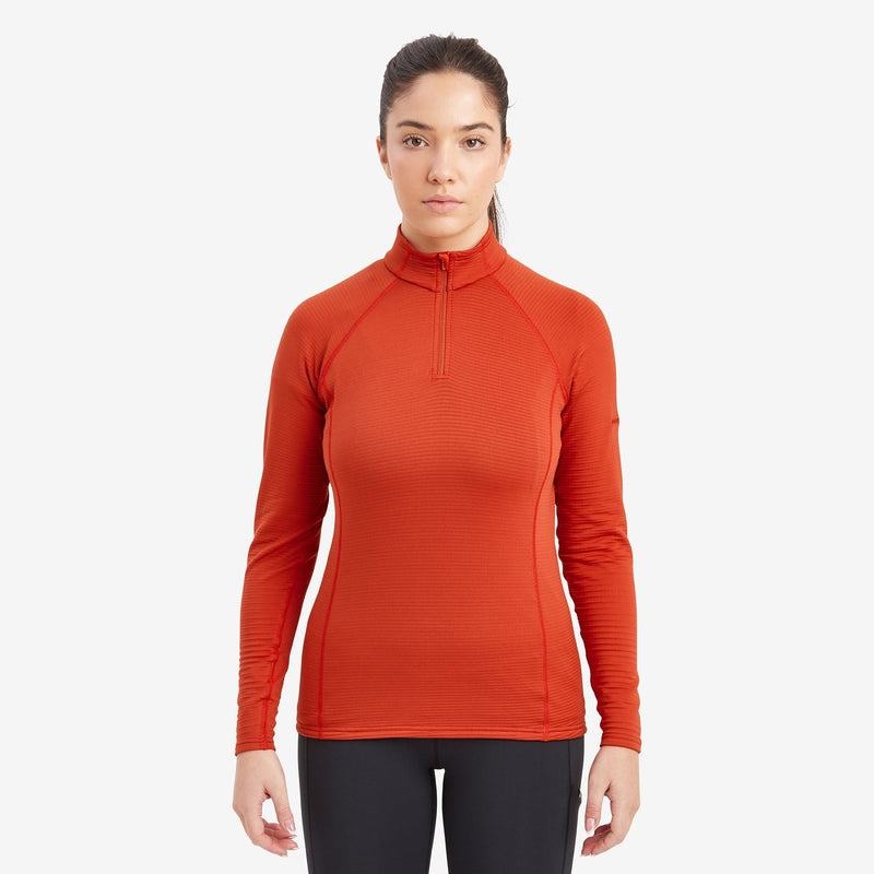 Montane Protium Lite Pull On Vlies Dames Oranje Rood | LIF8396XU