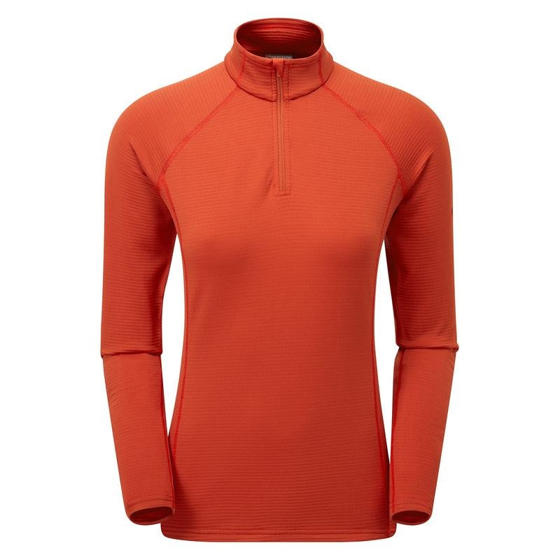 Montane Protium Lite Pull On Vlies Dames Oranje Rood | LIF8396XU