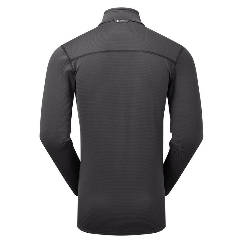 Montane Protium Lite Pull On Vlies Heren Donkergrijs | LKD7012CZ