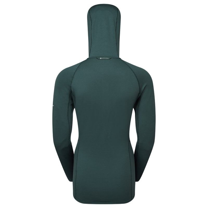 Montane Protium Met Capuchon Fleece Jassen Dames Olijfgroen Groen | HIV4112VL