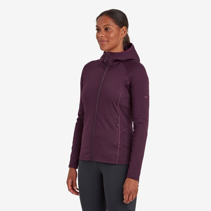 Montane Protium Met Capuchon Fleece Jassen Dames Paars | GXE4247OP