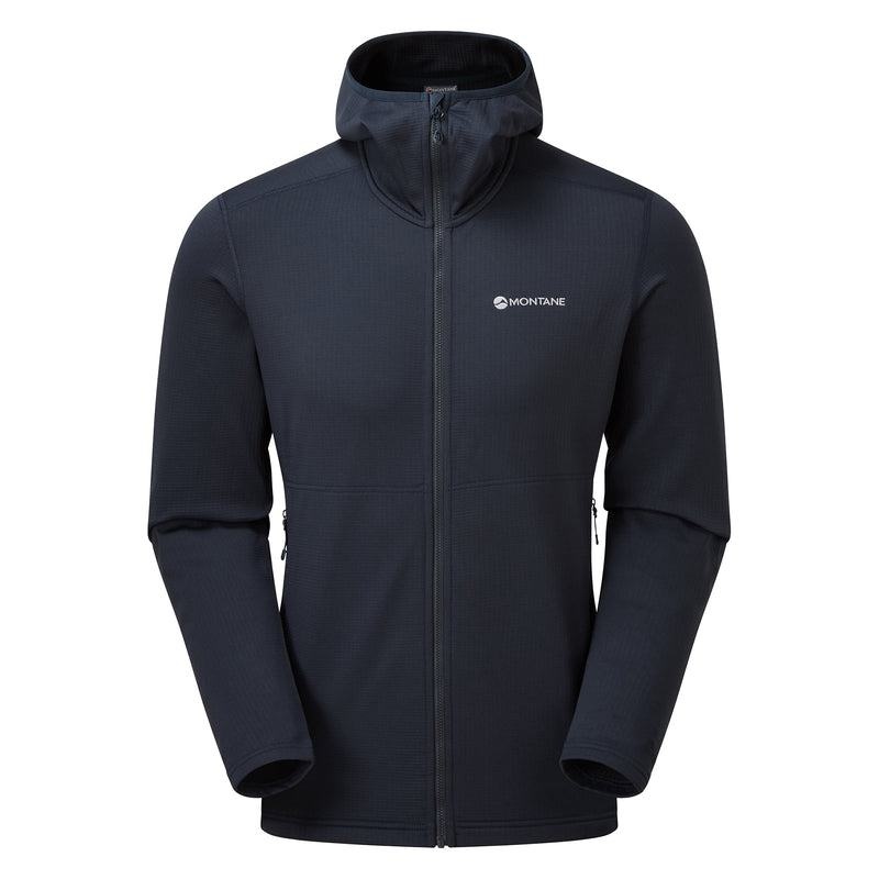 Montane Protium Met Capuchon Fleece Jassen Heren Donkerblauw | XXA7989IY