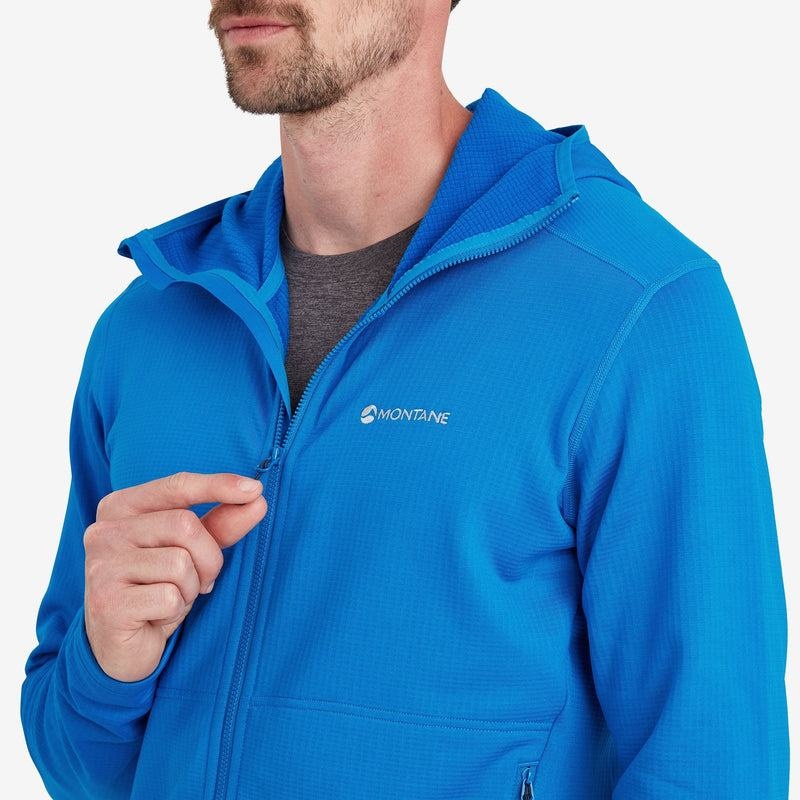 Montane Protium Met Capuchon Fleece Jassen Heren Blauw | WQR692PO