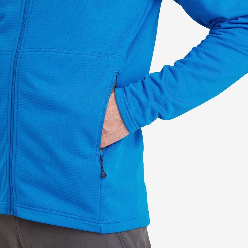 Montane Protium Met Capuchon Fleece Jassen Heren Blauw | WQR692PO