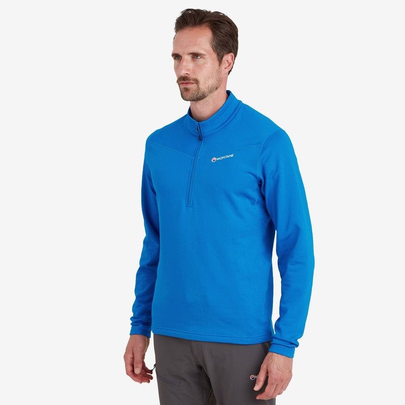 Montane Protium Pull On Vlies Heren Blauw | KYS80100BW