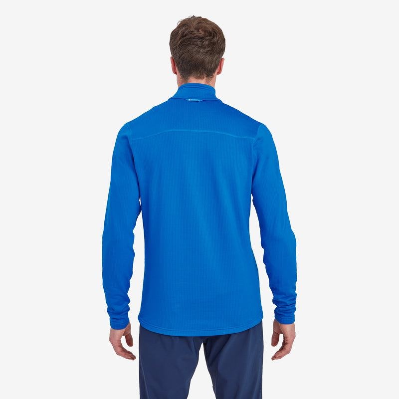 Montane Protium Pull On Vlies Heren Blauw | KYS80100BW