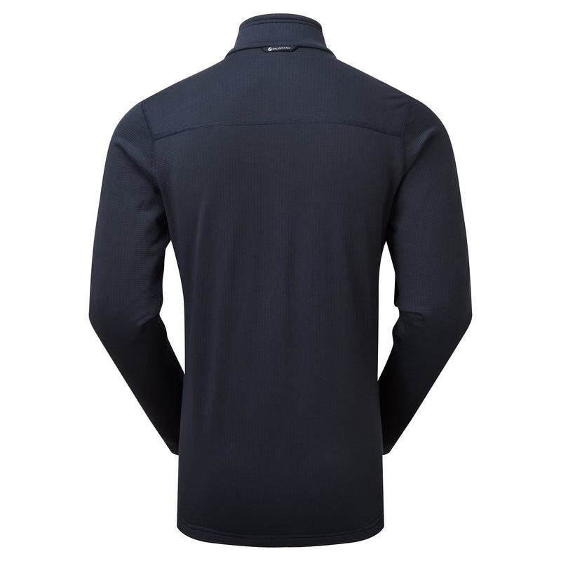 Montane Protium Pull On Vlies Heren Donkerblauw | BBB9242HW