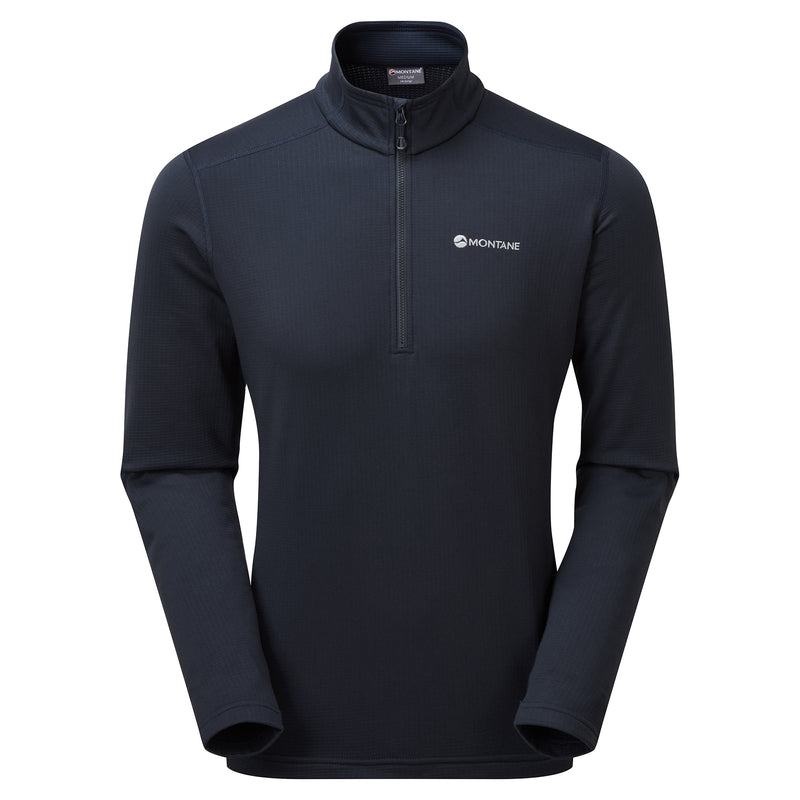 Montane Protium Pull On Vlies Heren Donkerblauw | BBB9242HW