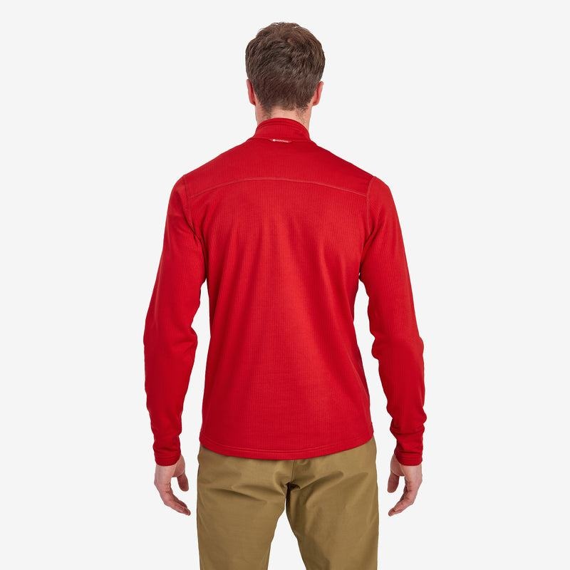 Montane Protium Pull On Vlies Heren Rood | UOD8845QE