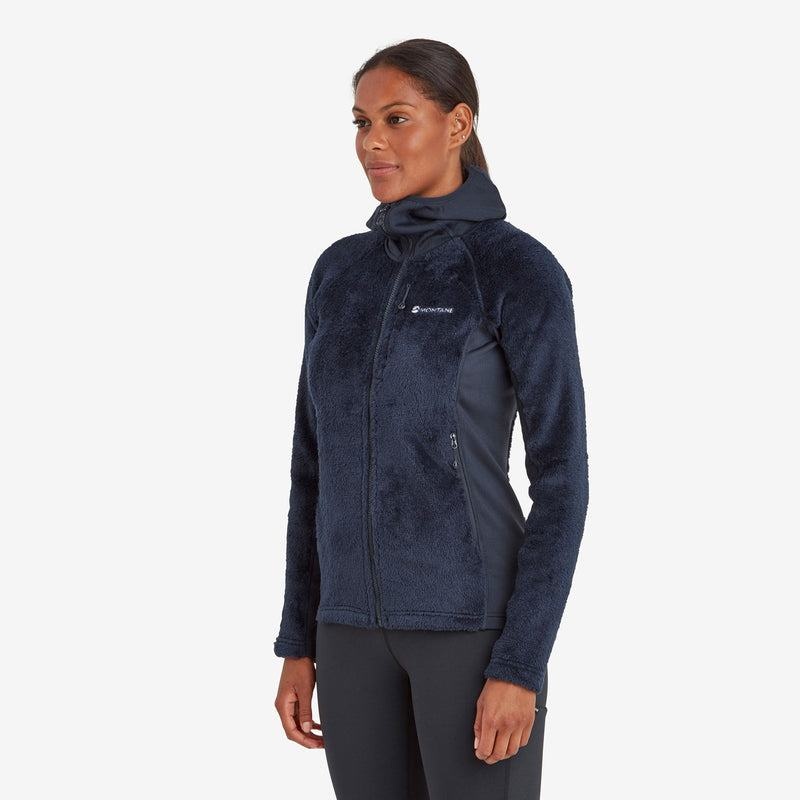 Montane Protium XPD Met Capuchon Fleece Jassen Dames Donkerblauw | EHT9155UL